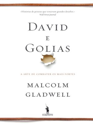 cover image of David e Golias